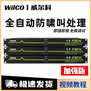 全自动一键防啸叫反馈抑制器家庭KTV会议话筒麦克舞台演出移频器