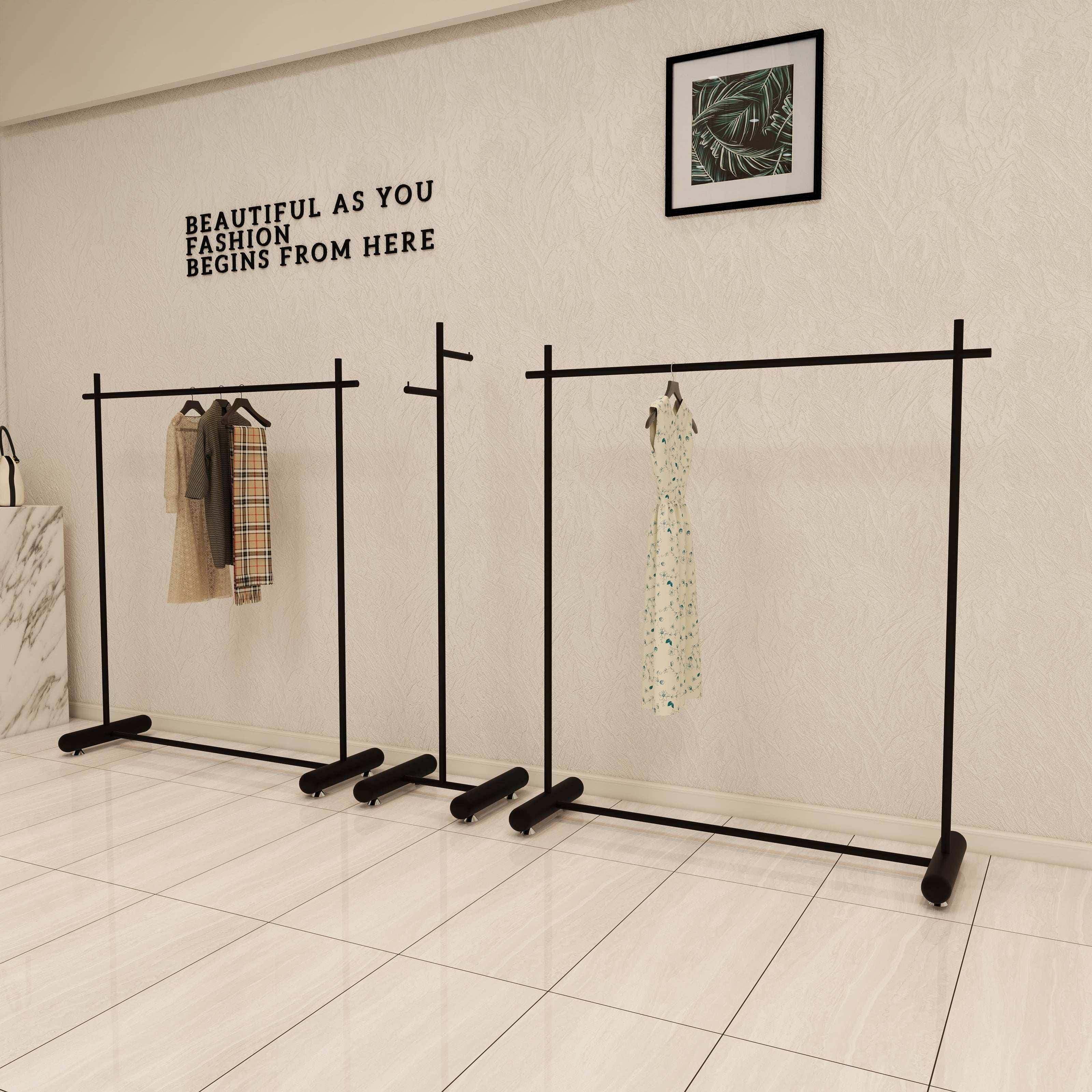 服装店展示架黑色挂衣架女装童装店专用落地架铁艺货架中岛礼服架,3C数码配件,USB多功能数码宝,淘宝优惠券,粉丝福利购,淘宝优惠卷