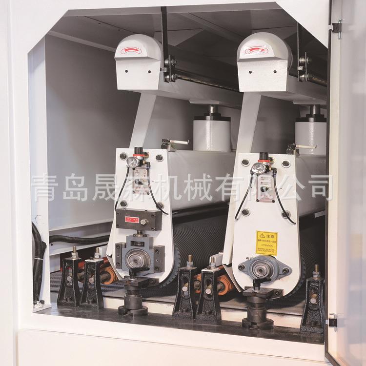 青岛木厂工机械家R-R1P300双砂架带R-RP1300木工宽砂光机