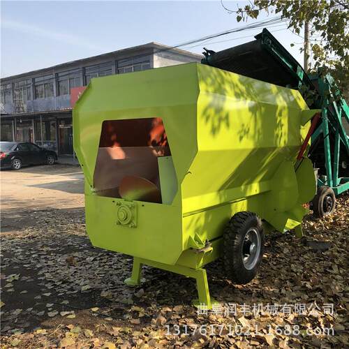 麦麸搅稻草粉JMH搅拌机碎自称重混料机TMR粉动碎拌机厂家