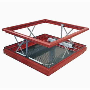 FAKRO下沉院电动天窗平行上升地下室采光井铝合金阳光房天窗定制