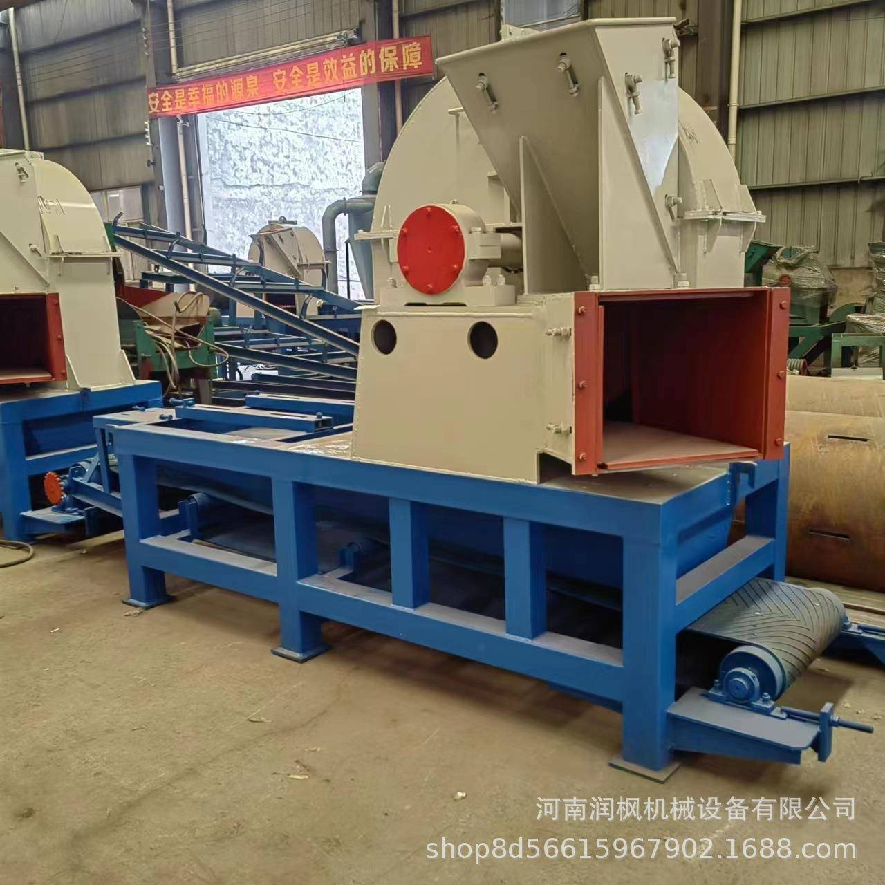 大型树木削片设备 造纸厂鼓式木材削片机 圆木毛竹切片机