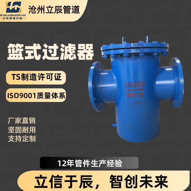 化工工业用水过滤器 直通篮式过滤器 T型过滤器 Y型过滤器厂家