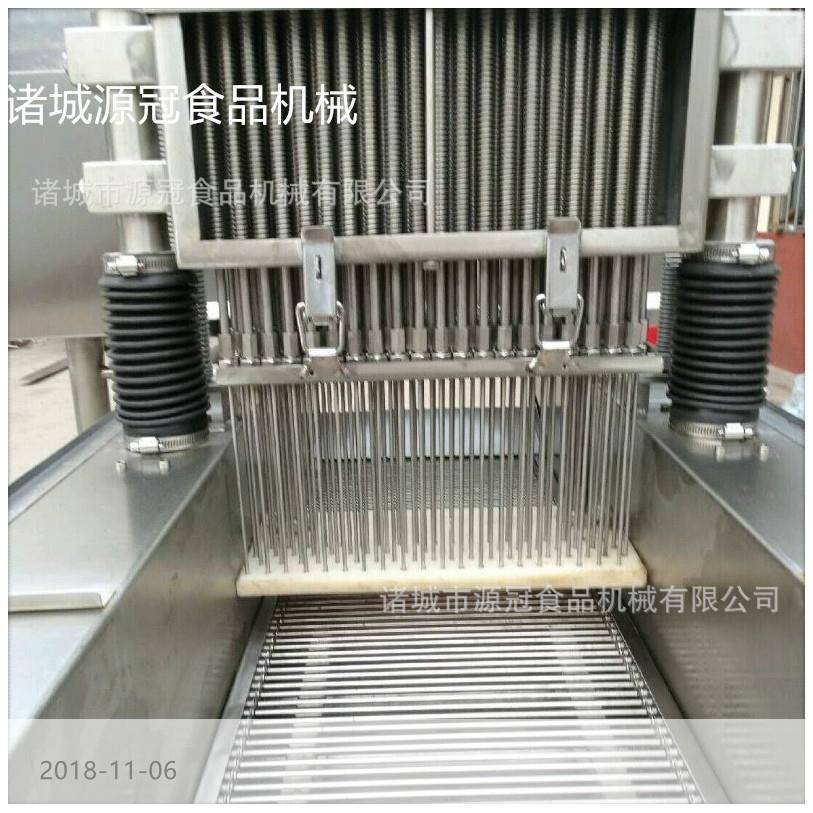 全自动盐水注射机腊肉猪肉腌渍料注射机不锈钢鸡鸭肉盐水注射设备