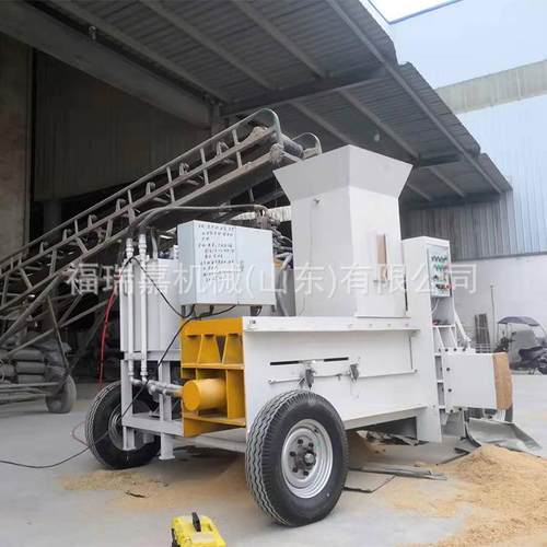 全自动压块打包机椰丝椰壳压块机花生秧花生皮压缩打包机