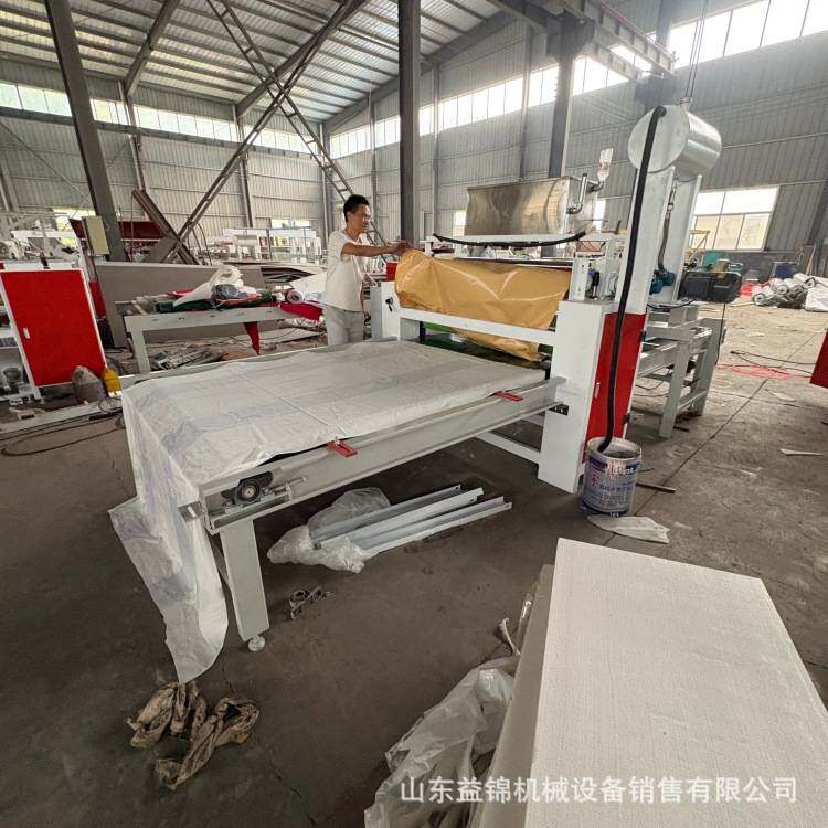 毛毡布背胶机EVA海绵胶条复合机吸音板自粘胶橡塑棉复合机