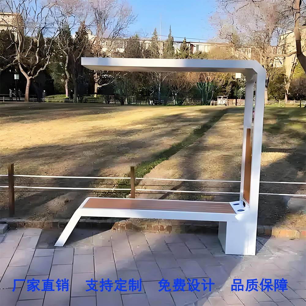 厂家直销智慧公园手机无线USB充电蓝牙音响WiF景区太阳能智慧座椅