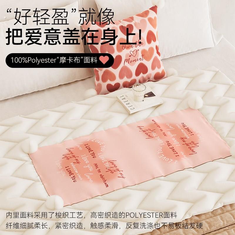 御尚居爱心抱枕被两用沙发客厅结婚汽车用空调被子二合一折叠毯子