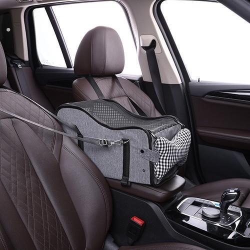 跨境车载狗窝中控座椅小型幼犬车内狗狗前排坐车神器泰迪专用