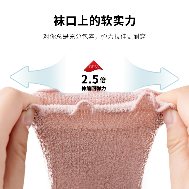 婴儿长筒袜过膝秋冬纯棉加绒加厚婴儿袜子0一3月冬季新生婴幼儿袜