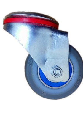 T3E洗地机配件万向轮定向轮行走轮洗地车方向小轮子胶条管子刷盘