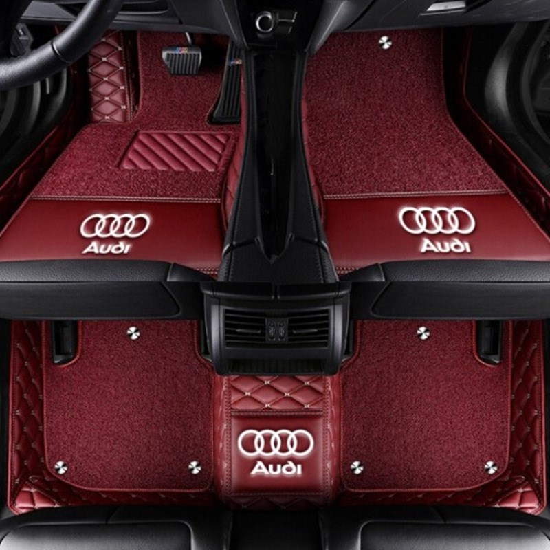 奥迪A6L汽车脚垫 专车专用大全包围 2015 2016 2017 2018年新款