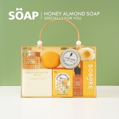 香皂伴手礼女伴娘盒子空盒实用小礼品单品小众高级结婚回礼伴郎感