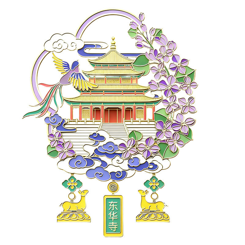 文创金属冰箱贴加强磁力纪念定制