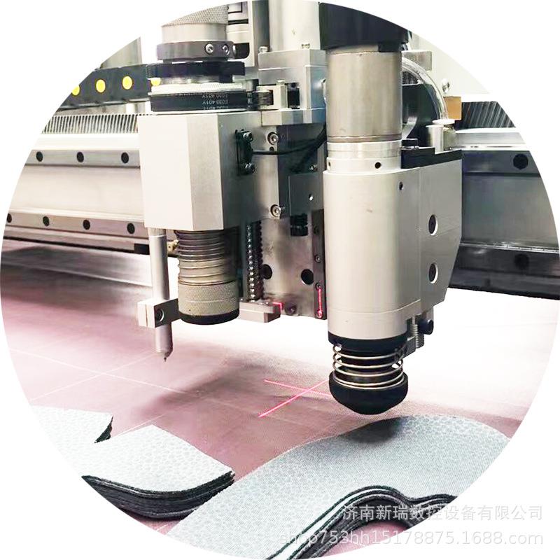 1625自动送料振动刀裁床皮革皮鞋振动刀裁床切割打孔一体机