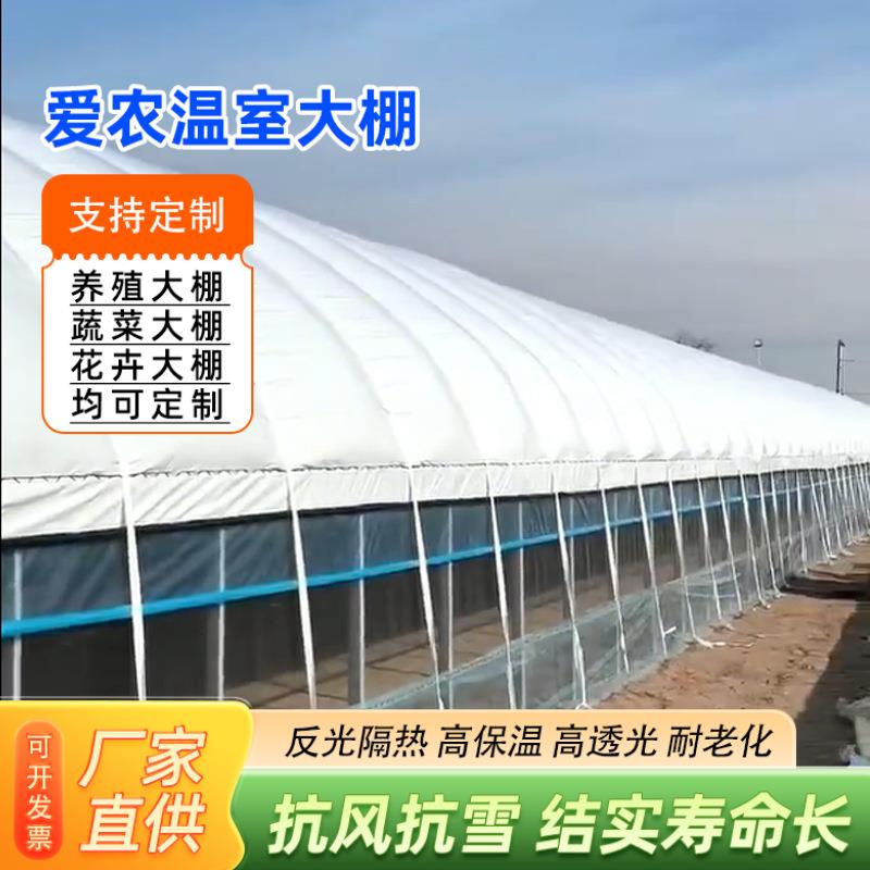 大棚钢管骨架水产养殖大棚鸡鸭鹅棚牛羊家用温室大棚配件配用全套