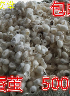 蚕茧中药材 桑蚕茧 500g 包邮蚕衣茧黄 蚕茧壳 蚕丝一斤蚕壳