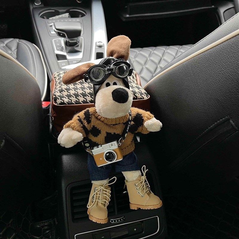 掌门狗纸巾盒车载可爱公仔汽车扶手箱多功能绑带车内纸巾包车内,汽车用品/电子/清洗/改装,车用纸巾盒/套,淘宝优惠券,粉丝福利购,淘宝优惠卷