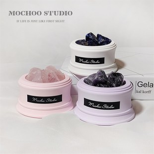 饰品家居香味女生礼 无火香薰车载水晶石摆件高档精油香氛汽车内装