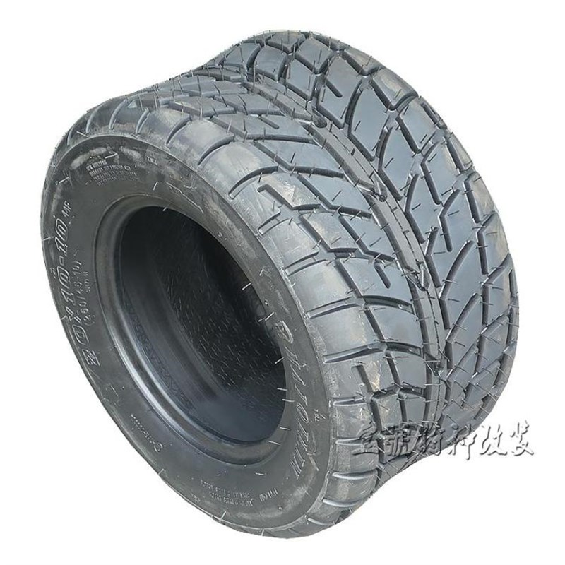 四轮沙滩车10寸轮胎 卡丁车配件20X10-10寸真空轮毂轮毂公路胎