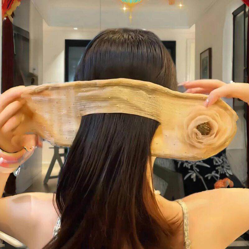 懒人扭扭盘发器女丸子头神器蝴蝶结扎头发头饰2025新款固定棒发夹