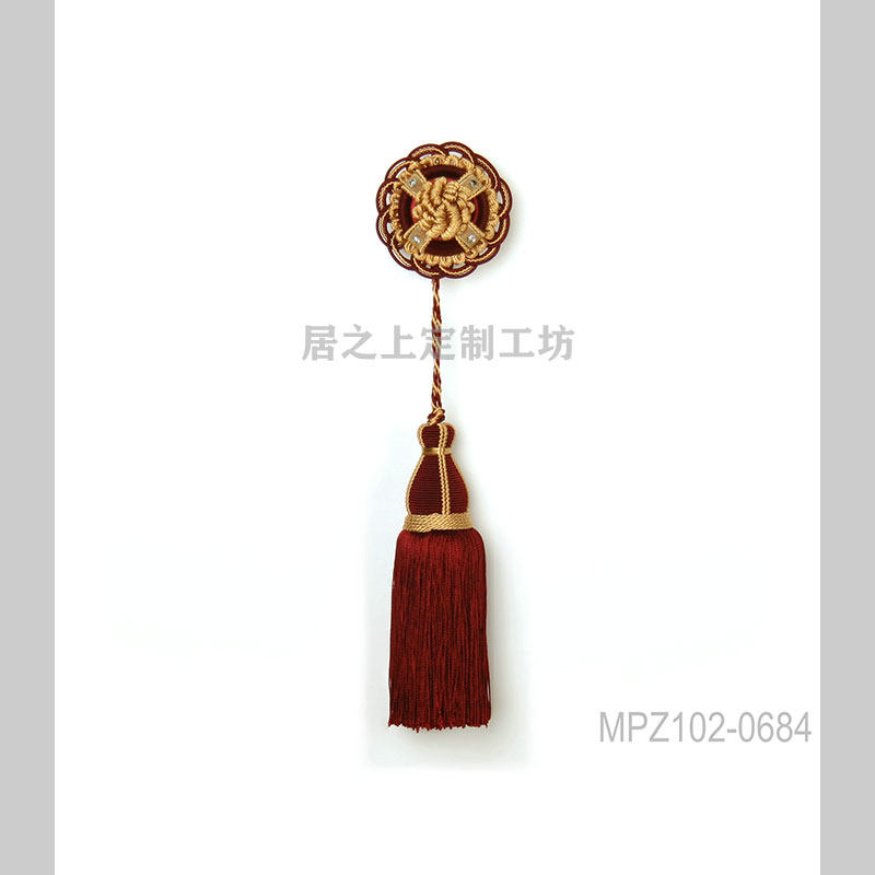 华尔兹欧式车载饰物挂穗挂球纱帘绑吊穗别墅样板间穗