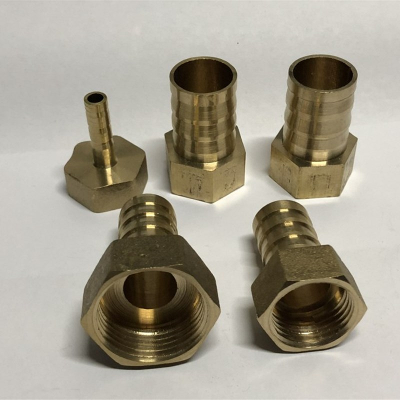 铜内丝宝塔接头内牙宝塔接软管水管胶管4分6分1寸DN15