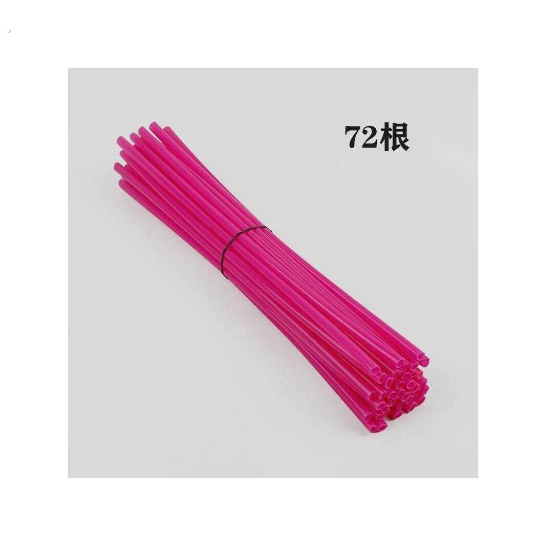 125滑板车机车自行车辐条改装装饰 装饰轮毂辐条套管彩色辐条套