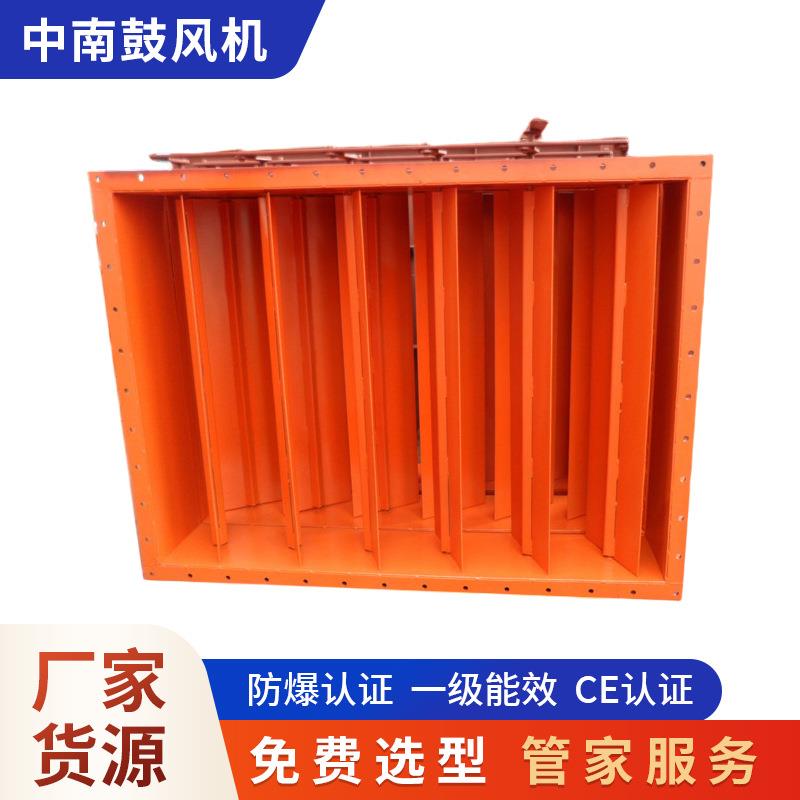 风蝶阀厂家供应各种圆形矩形电动焊接常温手动通风百叶阀设备配件