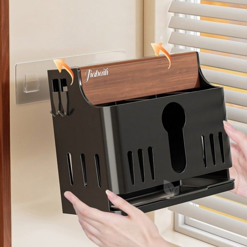 刀架置物架菜刀具收纳架不锈钢壁挂式厨房多功能筷子笼筷筒一体架,厨房/烹饪用具,刀架,淘宝优惠券,粉丝福利购,淘宝优惠卷