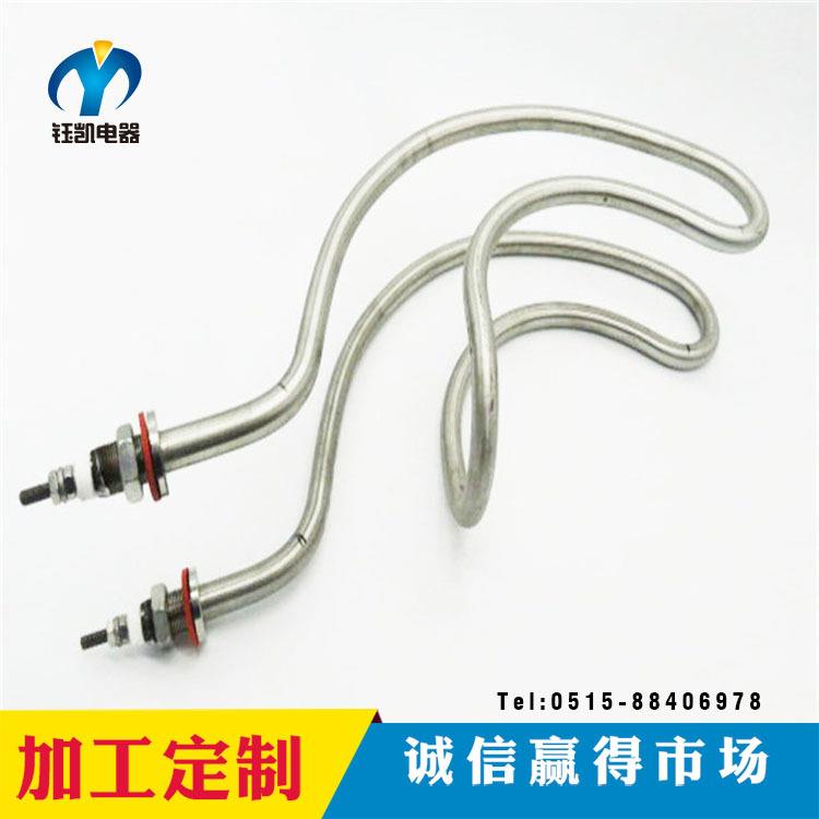 专业生产发热管供应啤酒厂酿酒用电热管异性不锈钢加热管