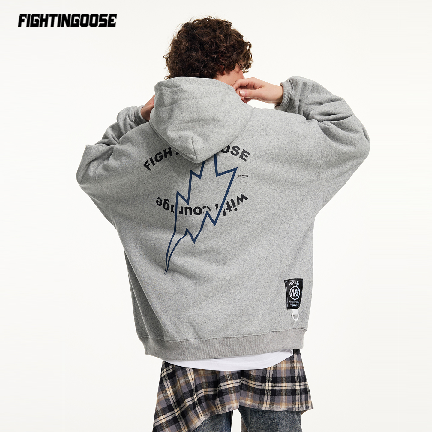 卫衣男款连帽国朝学院风