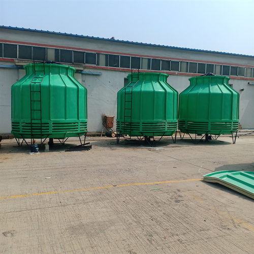 玻璃钢圆形冷却塔 逆流式冷却水塔 低噪音工业小型凉水塔厂家供应
