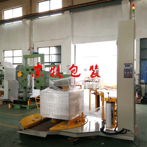 湖北武汉M型缠绕膜机全自动M型叉车缠绕包装机手动叉车型缠绕机
