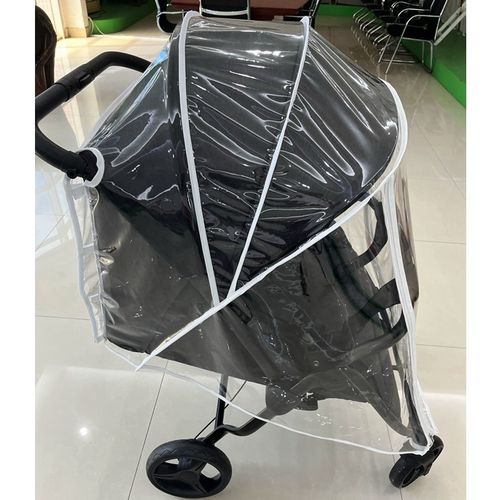 MASTER硕士双胞胎婴儿车挡风罩婴儿车防风罩双人车雨罩遛娃推车