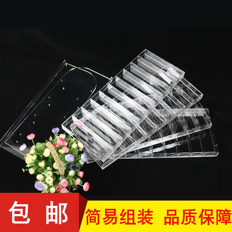 亚克力透明烟架超市便利店烟柜展示柜自动推进器多层大容量陈列架