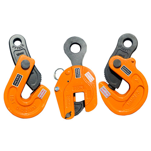 钢板起重钳1T/2T/3T/5T吨单板吊钳L型横吊LC日式平吊竖吊钢板吊钳