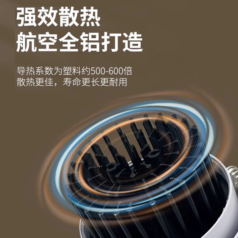 led射灯嵌入式小山丘防眩光洗墙灯cob客厅吊顶商照筒灯无主灯家用