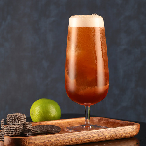 BARSOUL无铅水晶矮脚高清薄款金汤力长岛冰茶个性特调鸡尾酒杯