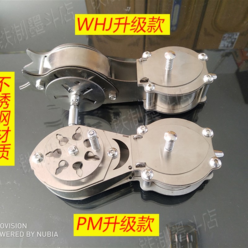 工地专用不锈钢墨斗结实耐摔耐用whj款放线墨斗手摇墨斗不卡线