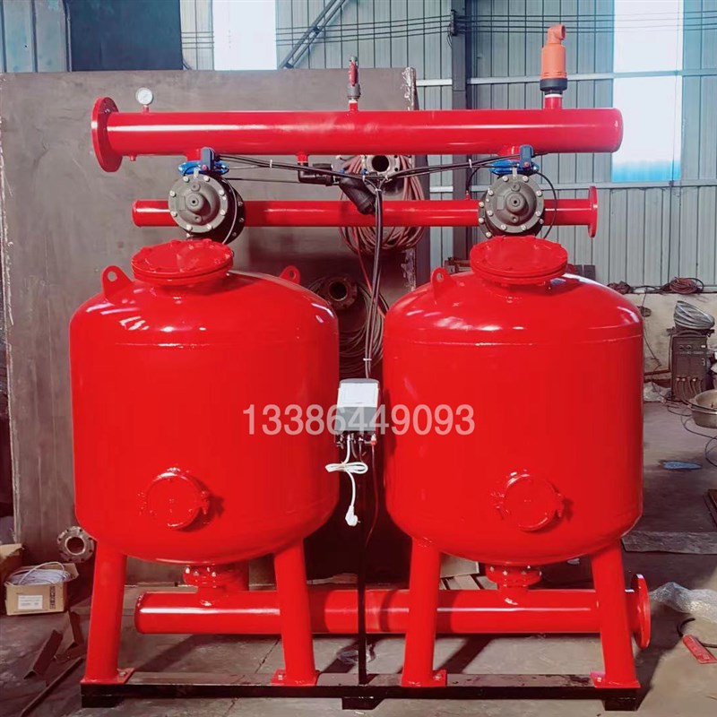 浅层砂过滤器自动全锰砂过滤器石英砂过滤 活性炭过滤高速过滤器