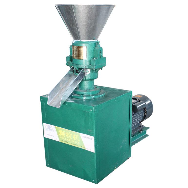 120型直连式饲料颗粒机两相电小型饲料颗粒机家用颗粒饲料机