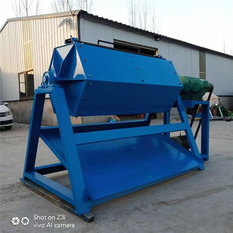 电动滚筒式抛光机铁件抛光打磨机冲压件滚筒研磨机六角除锈机