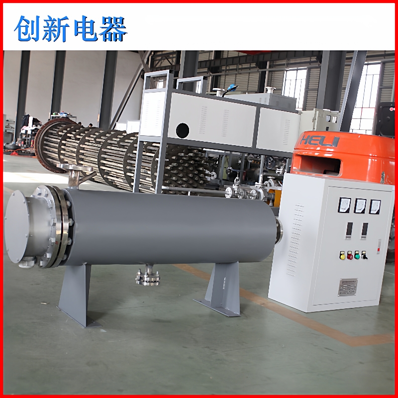 管道加热器防爆法兰式工业电加热器非标准件