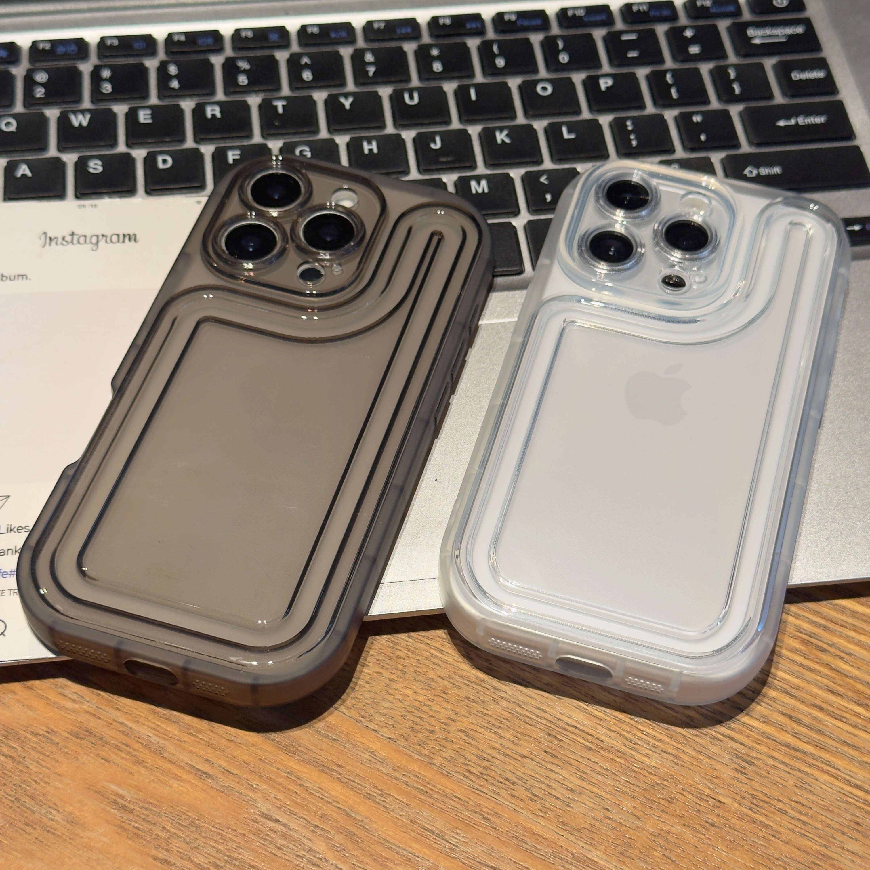 韩式圆边相框适用于17苹果17/16promax手机壳iPhone15PRO新款13pro/12个性苹果14promax软套11卡通16Plus15
