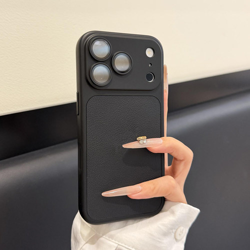 黑色秒变18大视窗瞳眼皮纹手机壳适用于iPhone18promax/16plus/17promax苹果14防摔ip17AIR新款15Promax/13套