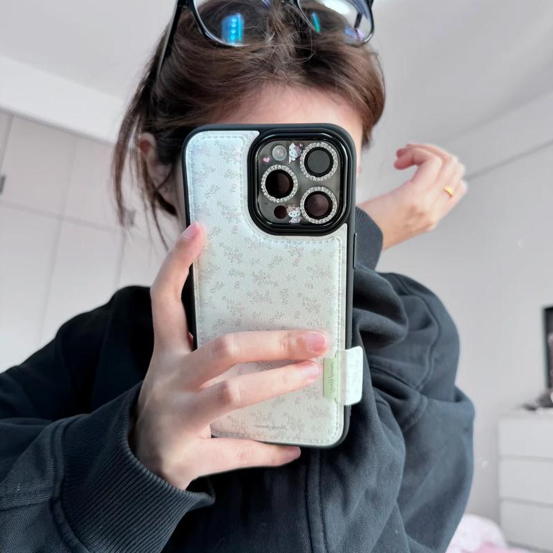 ins小碎花标签适用苹果17promax/16pro/15plus/14香奈鼓包手机壳iPhone13小众12promax新款11个性ip17pro套