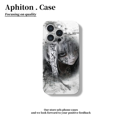 暗黑系少年适用于17苹果/华为/vivo/小米/oppo手机壳iPhone17pro/16菲林硬壳ip15Plus保护套Mate70小米1514