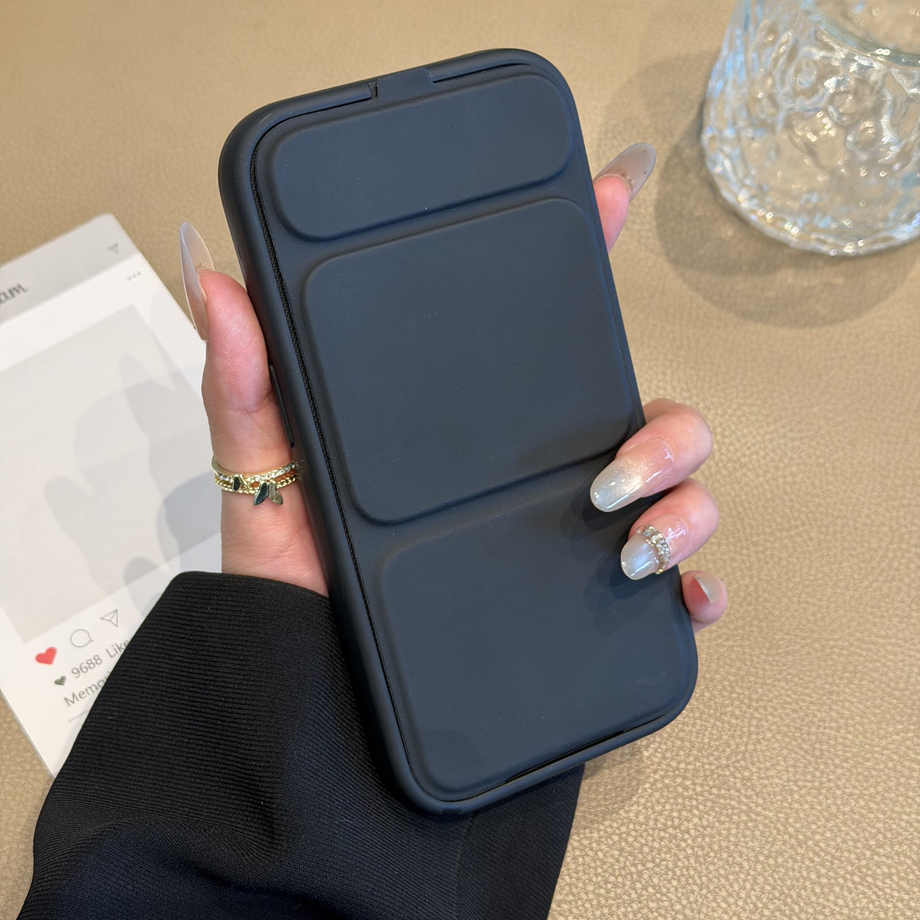 粉色磁吸翻盖皮套适用于18苹果17Air/16ProMax手机壳iPhone15pro/14保护套12防摔壳16华为Mate 70小米17PR0