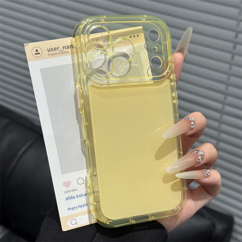 黄色适用于17苹果17/16promax小胖妹二合一手机壳iPhone15PRO新款13pro/12苹果14promax防摔11个性16Plus15套
